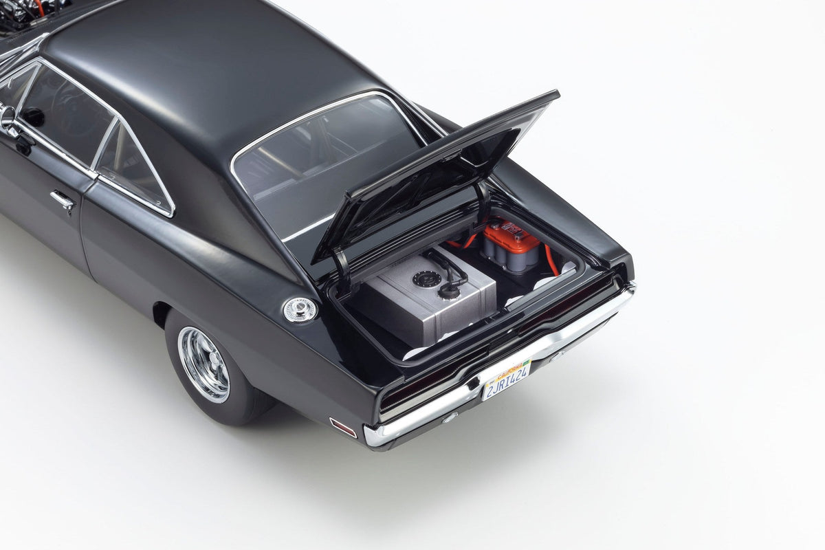 Kyosho KS08974FF 1/18 Dodge Charger 1970 Fast and Furious - open trunk detail