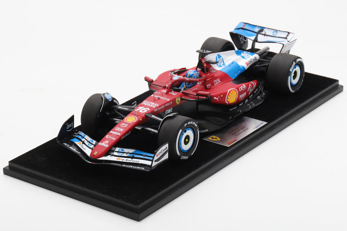 Looksmart LS18F1076 1/18 Ferrari SF-25 2025 Miami GP Ferrari x HP Miami Special Livery #16 C. Leclerc - image 1