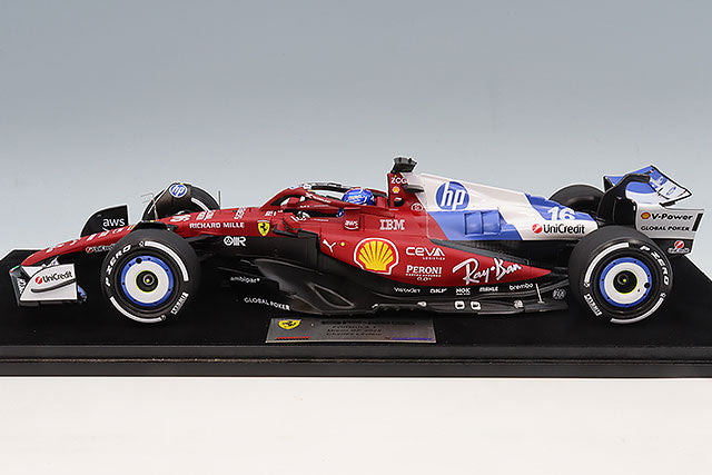 Looksmart LS18F1076 1/18 Ferrari SF-25 2025 Miami GP Ferrari x HP Miami Special Livery #16 C. Leclerc - image 3