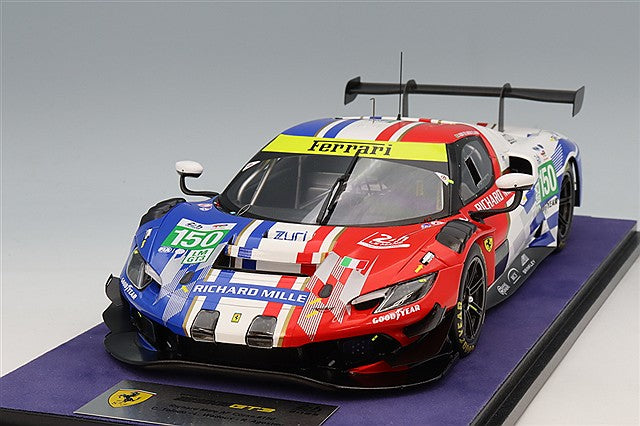 Looksmart LS18LM059 1/18 Ferrari 296 LMGT3 Richard Mille AF Corse 2025 Le Mans #150 C. Toledo/L. Wadoux/R. Agostini - image 1