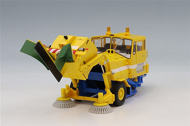 TOMYTEC LVN370a 1/64 Tokyu SW2Z2 Road Sweeper Yellow Tomica Limited Vintage NEO - image 2