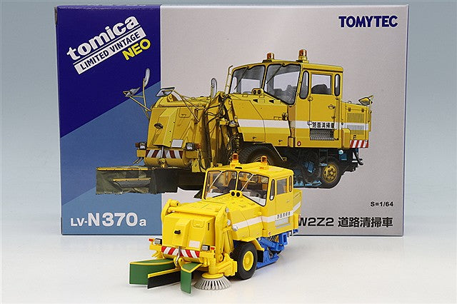 TOMYTEC LVN370a 1/64 Tokyu SW2Z2 Road Sweeper Yellow Tomica Limited Vintage NEO - image 5