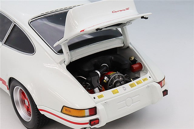 MINICHAMPS MC100066021 1/18 Porsche 911 Carrera RS 1972 White/Red Carrera Stripes - image 4