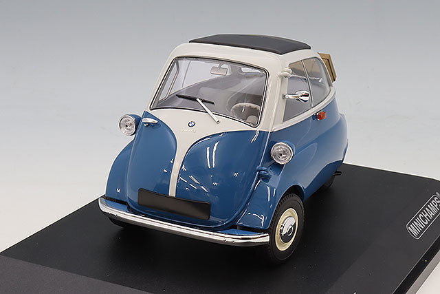 MINICHAMPS MC110024000 1/18 BMW Isetta 1955 Blue/White - image 1
