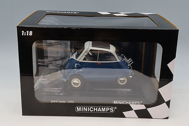 MINICHAMPS MC110024000 1/18 BMW Isetta 1955 Blue/White - image 5