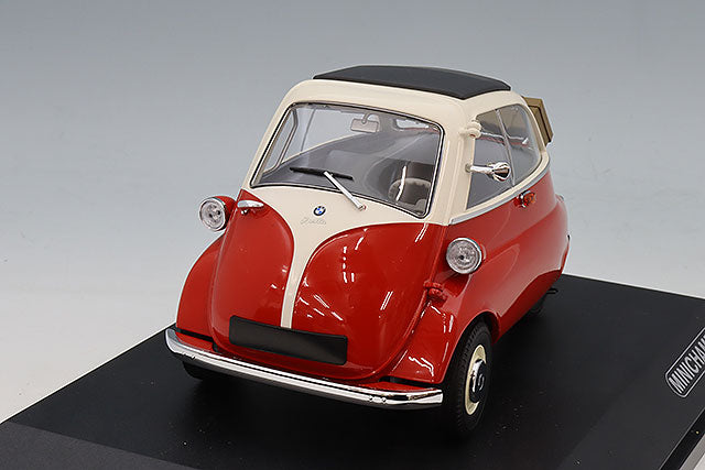 MINICHAMPS MC110024001 1/18 BMW Isetta 1955 White/Red - image 1