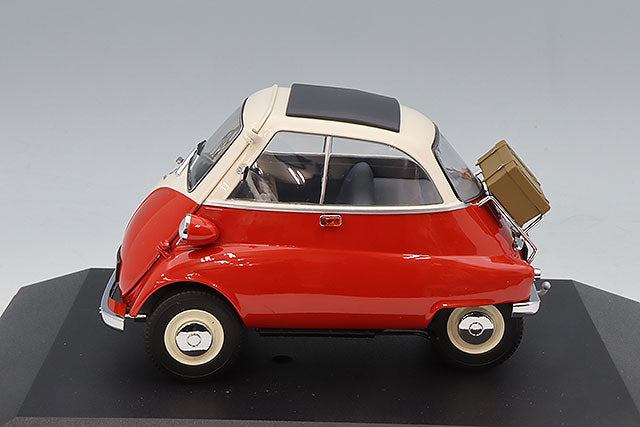 MINICHAMPS MC110024001 1/18 BMW Isetta 1955 White/Red - image 2