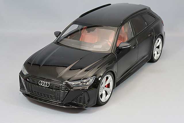 MINICHAMPS MC155018014 1/18 Audi RS6 Avant 2019 Metallic Black - image 1