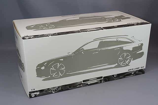 MINICHAMPS MC155018014 1/18 Audi RS6 Avant 2019 Metallic Black - image 6