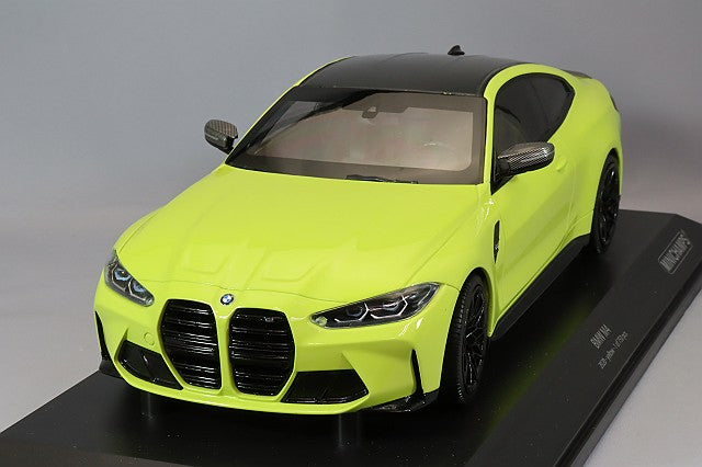MINICHAMPS MC155020120 1/18 BMW M4 2020 Yellow - image 1