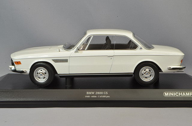 MINICHAMPS MC155028030 1/18 BMW 2800 CS 1968 White - image 2
