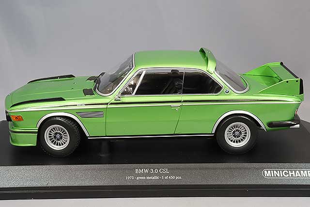 MINICHAMPS MC155028132 1/18 BMW 3.0 CSL 1973 Green - image 2