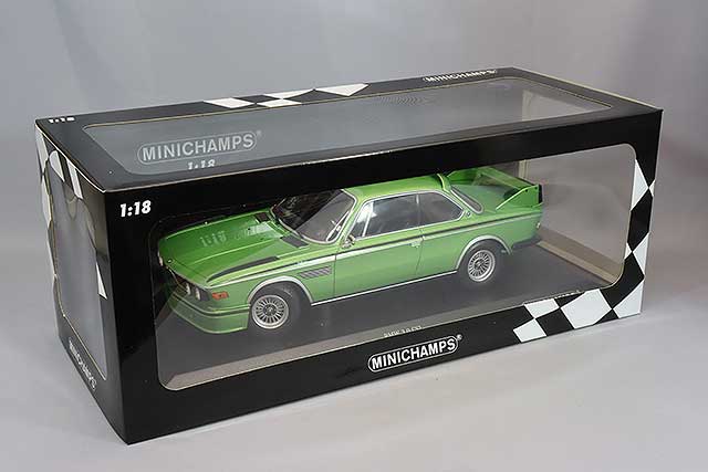 MINICHAMPS MC155028132 1/18 BMW 3.0 CSL 1973 Green - image 4