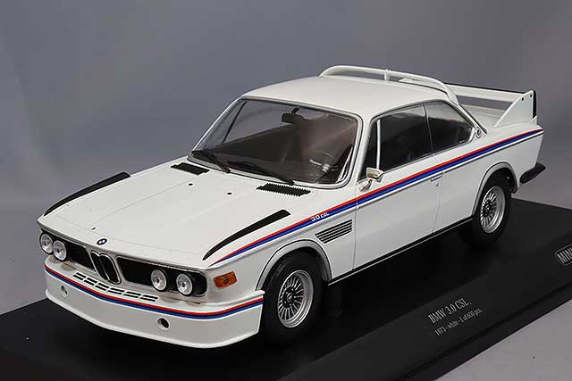 MINICHAMPS MC155028136 1/18 BMW 3.0 CSL 1973 White - image 1