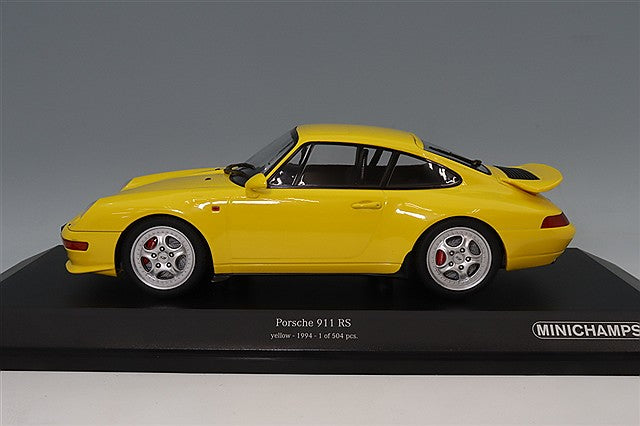 MINICHAMPS MC155061120 1/18 Porsche 911 RS 993 1994 Yellow - image 2
