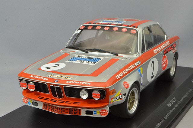 MINICHAMPS MC155722702 1/18 BMW 2800 CS 1972 Nurburgring Touring Car GP Winner #2 J. Fitzpatrick/H. Heyer/R. Stommelen - image 1