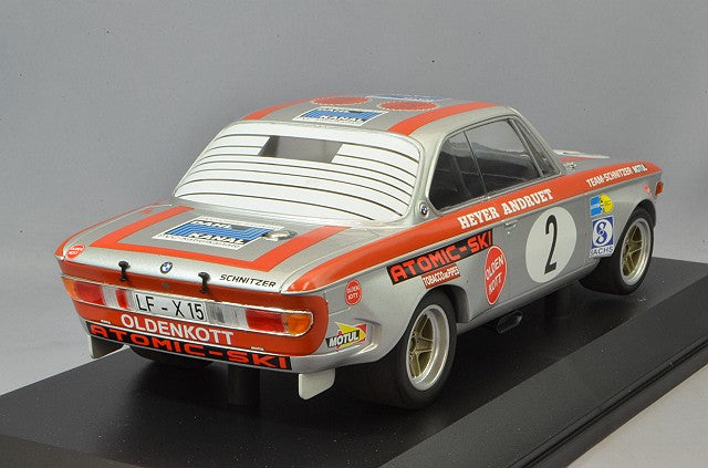 MINICHAMPS MC155722702 1/18 BMW 2800 CS 1972 Nurburgring Touring Car GP Winner #2 J. Fitzpatrick/H. Heyer/R. Stommelen - image 3