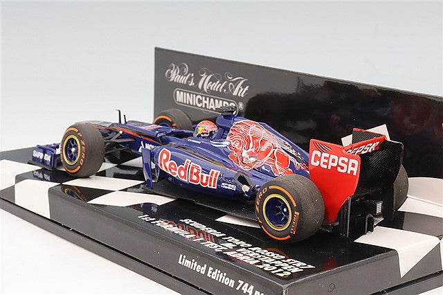 MINICHAMPS MC417149933 1/43 Scuderia Toro Rosso STR9 Adria First Test 10 September 2014 M. Verstappen - image 3