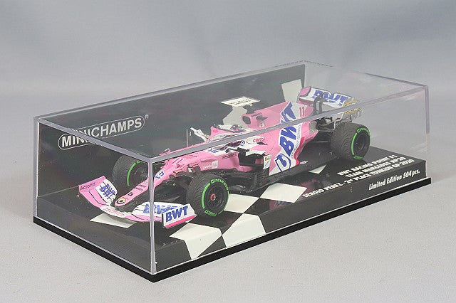 MINICHAMPS MC417201411 1/43 BWT Racing Point Mercedes RP20 2020 Turkish GP Second Place #11 S. Perez - image 4
