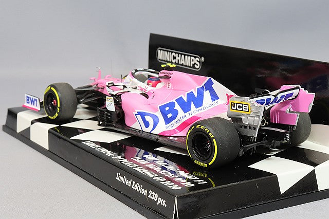 MINICHAMPS MC417201618 1/43 BWT Racing Point Mercedes RP20 2020 Sakhir GP Third Place #18 L. Stroll - image 3