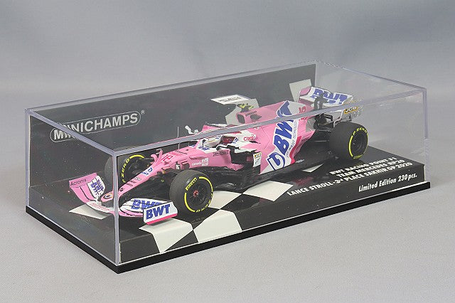 MINICHAMPS MC417201618 1/43 BWT Racing Point Mercedes RP20 2020 Sakhir GP Third Place #18 L. Stroll - image 4