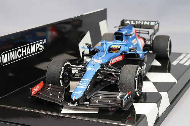 MINICHAMPS MC417211214 1/43 Alpine F1 Team A521 2021 Hungarian GP #14 F. Alonso - image 1