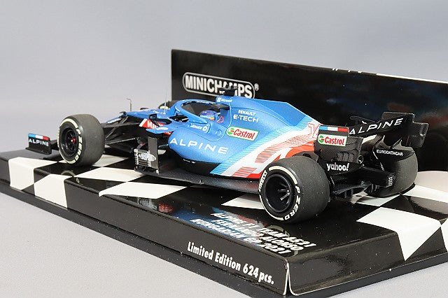 MINICHAMPS MC417211214 1/43 Alpine F1 Team A521 2021 Hungarian GP #14 F. Alonso - image 3