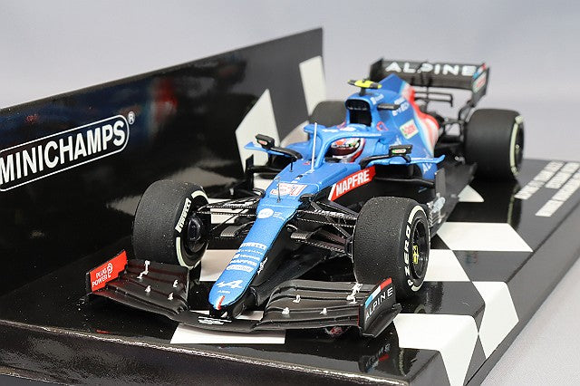 MINICHAMPS MC417211231 1/43 Alpine F1 Team A521 2021 Hungarian GP Winner #31 E. Ocon - image 1