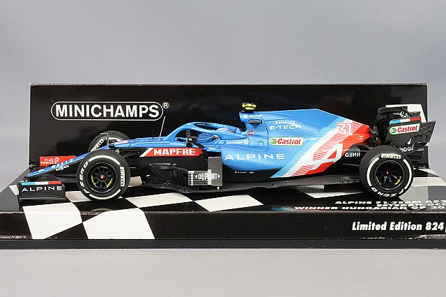 MINICHAMPS MC417211231 1/43 Alpine F1 Team A521 2021 Hungarian GP Winner #31 E. Ocon - image 2