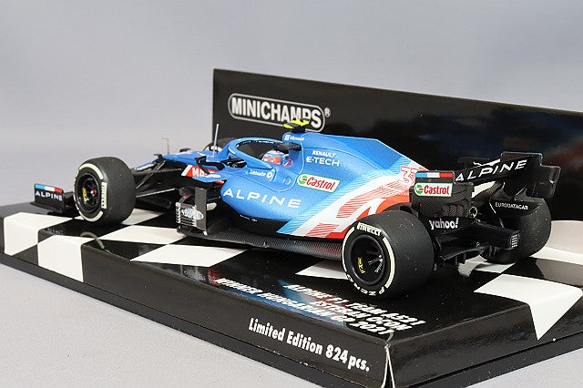 MINICHAMPS MC417211231 1/43 Alpine F1 Team A521 2021 Hungarian GP Winner #31 E. Ocon - image 3