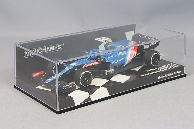 MINICHAMPS MC417211231 1/43 Alpine F1 Team A521 2021 Hungarian GP Winner #31 E. Ocon - image 4