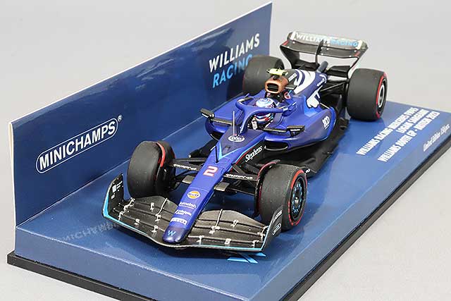 MINICHAMPS MC417231102 1/43 Williams Racing FW45 2023 British GP #2 L. Sargeant Williams 800th GP Entry - image 1