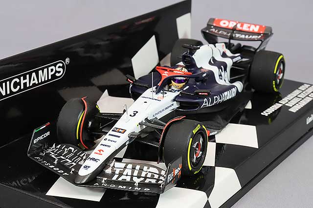 MINICHAMPS MC417231203 1/43 Scuderia AlphaTauri AT04 2023 Hungarian GP #3 D. Ricciardo - image 1
