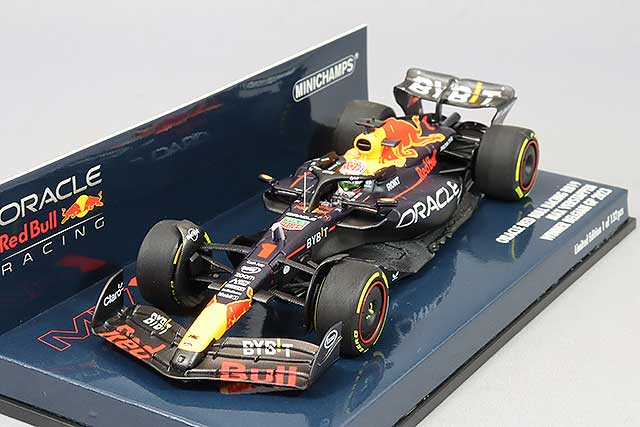 MINICHAMPS MC417231301 1/43 Oracle Red Bull Racing Honda RB19 2023 Belgian GP Winner #1 M. Verstappen - image 1