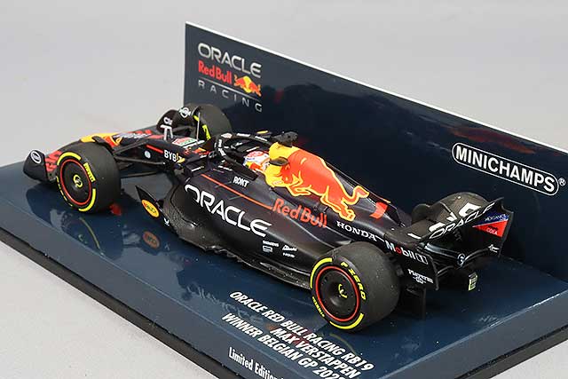 MINICHAMPS MC417231301 1/43 Oracle Red Bull Racing Honda RB19 2023 Belgian GP Winner #1 M. Verstappen - image 3