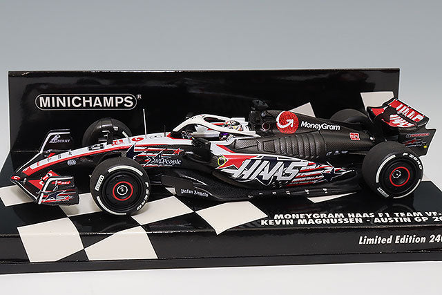 MINICHAMPS MC417231920 1/43 MoneyGram Haas VF-23 2023 Austin GP #20 K. Magnussen - image 2