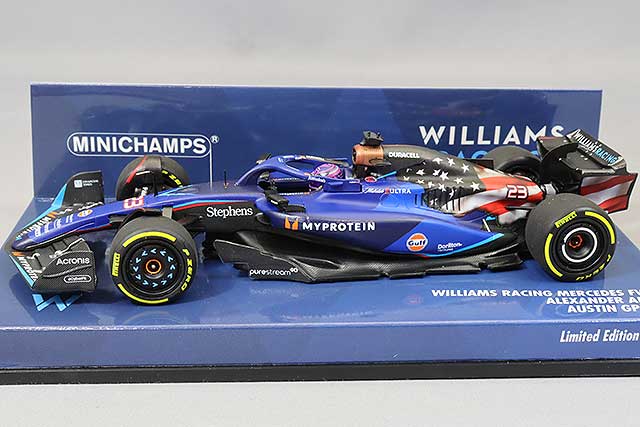 MINICHAMPS MC417231923 1/43 Williams Racing FW45 2023 Austin GP #23 A. Albon - image 2