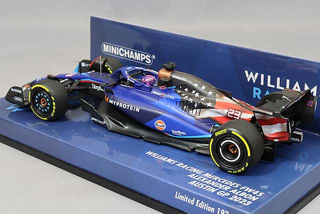 MINICHAMPS MC417231923 1/43 Williams Racing FW45 2023 Austin GP #23 A. Albon - image 3