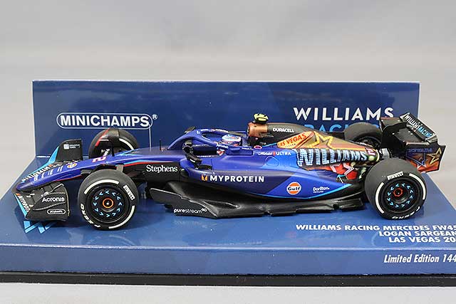 MINICHAMPS MC417232202 1/43 Williams Racing FW45 2023 Las Vegas GP #2 L. Sargeant - image 2