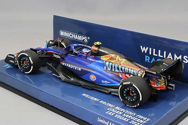 MINICHAMPS MC417232202 1/43 Williams Racing FW45 2023 Las Vegas GP #2 L. Sargeant - image 3
