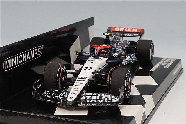 MINICHAMPS MC417232222 1/43 Scuderia AlphaTauri AT04 2023 Las Vegas GP #22 Y. Tsunoda - image 1