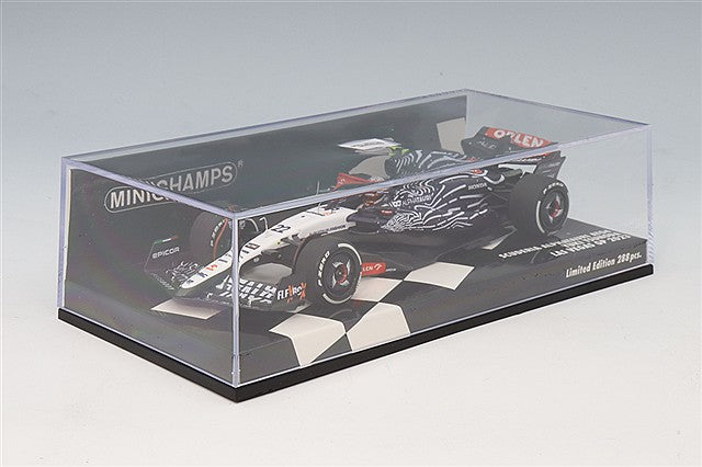 MINICHAMPS MC417232222 1/43 Scuderia AlphaTauri AT04 2023 Las Vegas GP #22 Y. Tsunoda - image 4