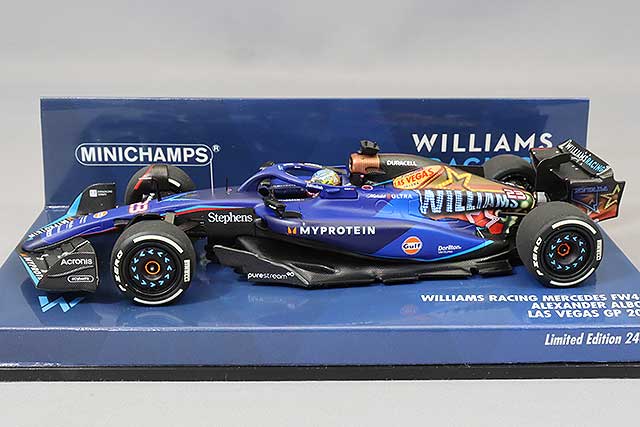 MINICHAMPS MC417232223 1/43 Williams Racing FW45 2023 Las Vegas GP #23 A. Albon - image 2