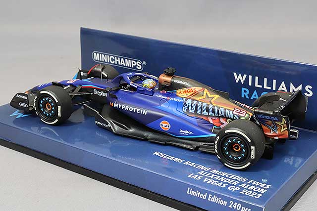 MINICHAMPS MC417232223 1/43 Williams Racing FW45 2023 Las Vegas GP #23 A. Albon - image 3
