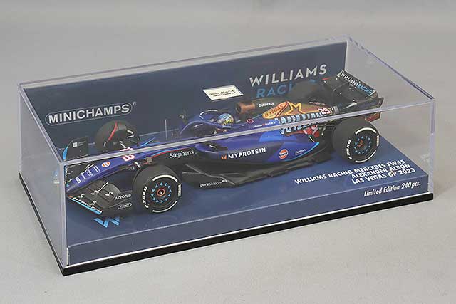 MINICHAMPS MC417232223 1/43 Williams Racing FW45 2023 Las Vegas GP #23 A. Albon - image 4