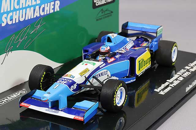 MINICHAMPS MC517951501 1/43 Benetton-Renault B195 1995 Pacific GP Winner #1 M. Schumacher World Champion - image 1