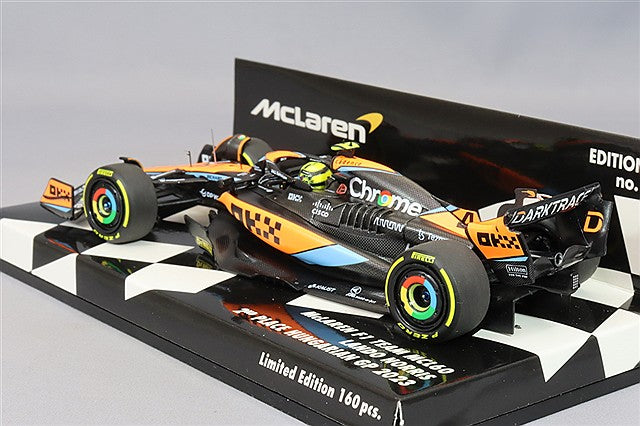 MINICHAMPS MC537235504 1/43 McLaren MCL60 2023 Hungarian GP Second Place #4 L. Norris - image 3