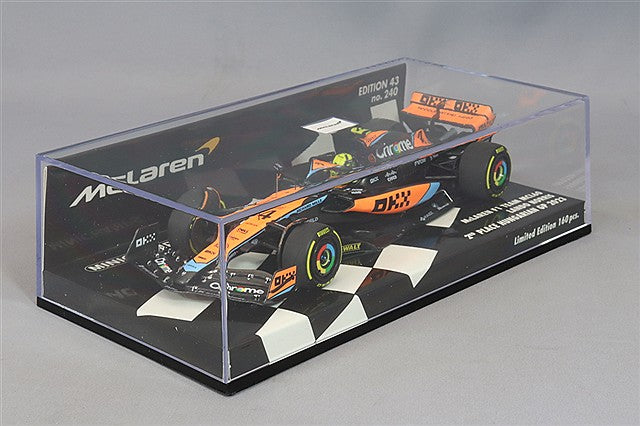 MINICHAMPS MC537235504 1/43 McLaren MCL60 2023 Hungarian GP Second Place #4 L. Norris - image 4