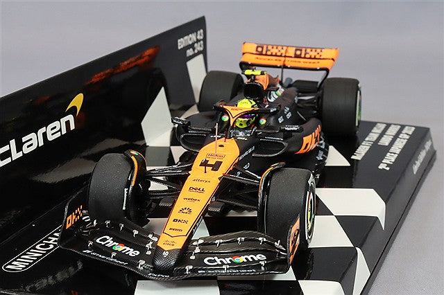 MINICHAMPS MC537236004 1/43 McLaren MCL60 2023 Japanese GP Second Place #4 L. Norris - image 1
