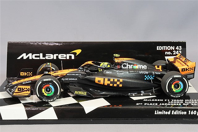 MINICHAMPS MC537236004 1/43 McLaren MCL60 2023 Japanese GP Second Place #4 L. Norris - image 2